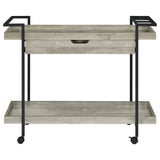 Begonia - 1 Drawer Cart - Driftwood