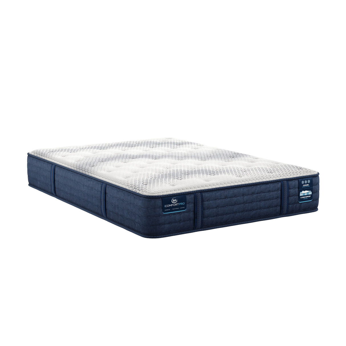 iComfortPro - 13" Ambrose Latex Foam Plush Mattress