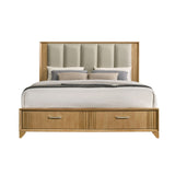 Hugo - Storage Bed With Upholstered Headboard