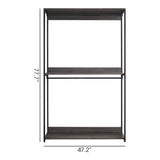 Monica - Farmhouse Industrial Wood Walk In Closet