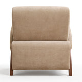 Lounge Accent Chair For Living Room - Beige Coffee