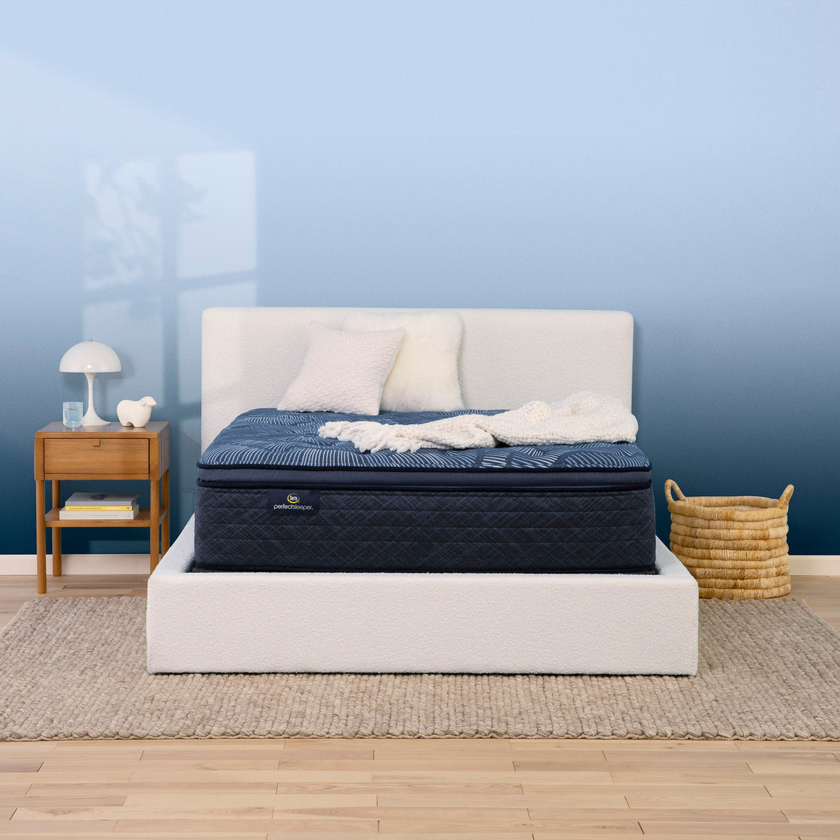 Perfect Sleeper - 15" Cobalt Calm Plush Pillow Top Mattress