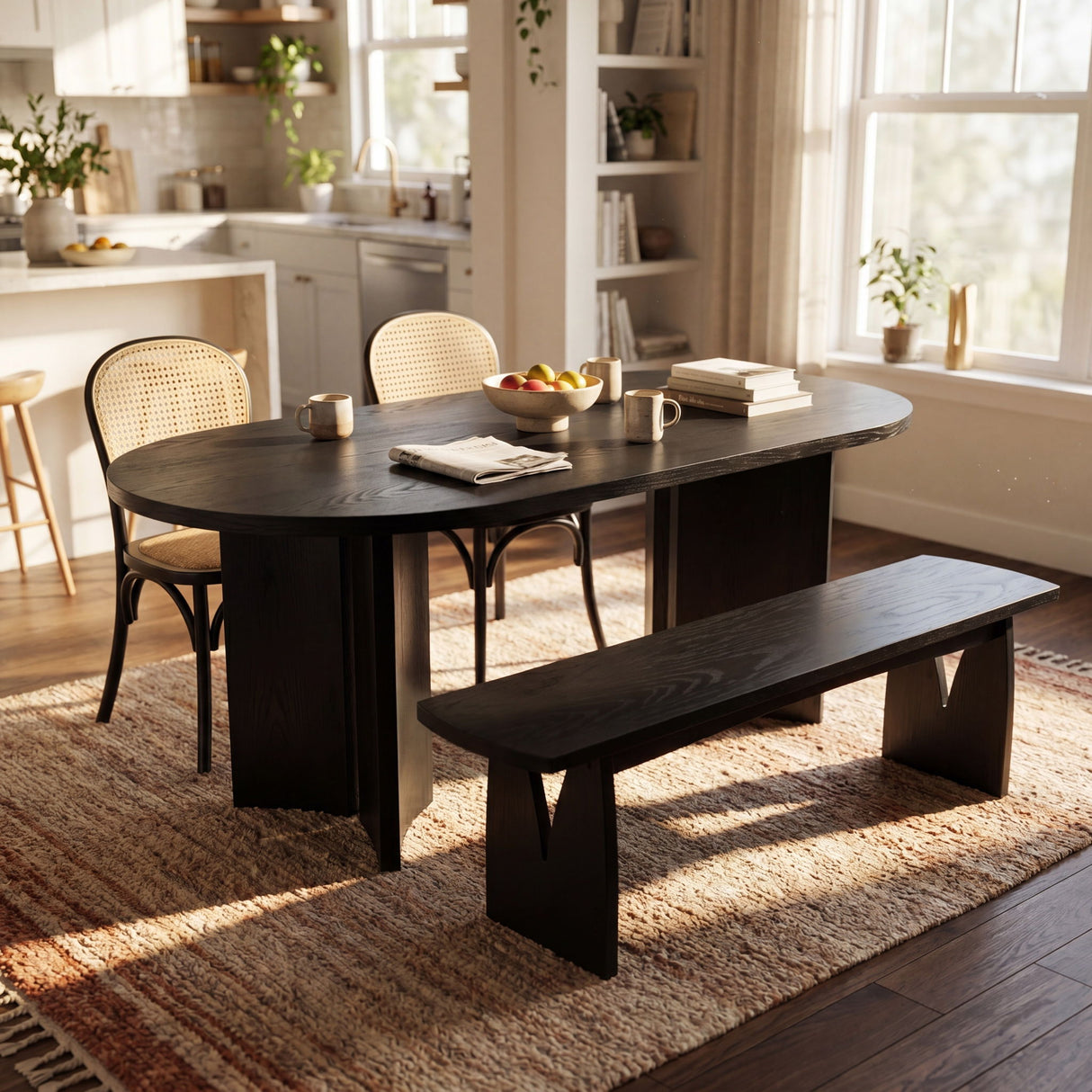 Oval Dining Set