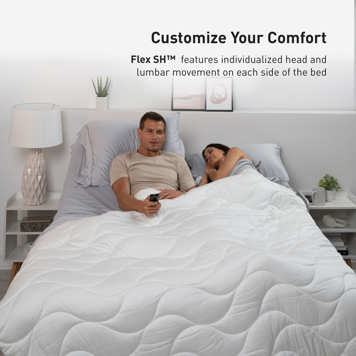 Flex Split - Head Adjustable Base