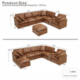 Modular Design Cloud Sofa, Freely Configurable