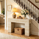 Console Tables - Beige
