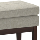 Carlson - Ottoman Bench, Mid Century Design