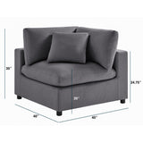 Cassandra - Corner Wedge Chair
