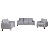 Harvey - Track Arm Tufted Sofa Set