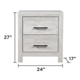 Denver - 2 Drawer Nightstand