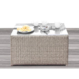 Outdoor Seating Group For 4 With Cushions, - Gray Mix