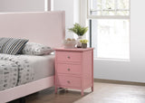 Dove Tailed Drawers 3 Drawer Nightstand