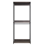 Monica - Farmhouse Industrial Wood Walk In Closet