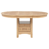 Davis - Extension Leaf Dining Table - Light Oak