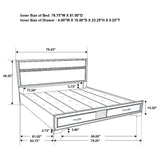 Corbin - Glittering Bedroom Set