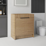 Freestanding Bathroom Vanity Cabinet With Soft Close Doors, Cabinet Only