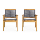 Outdoor Rope Dining Chair (Set of 2)