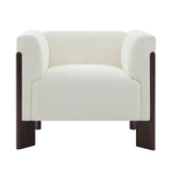Accent Chair With Tight Back For Living Room