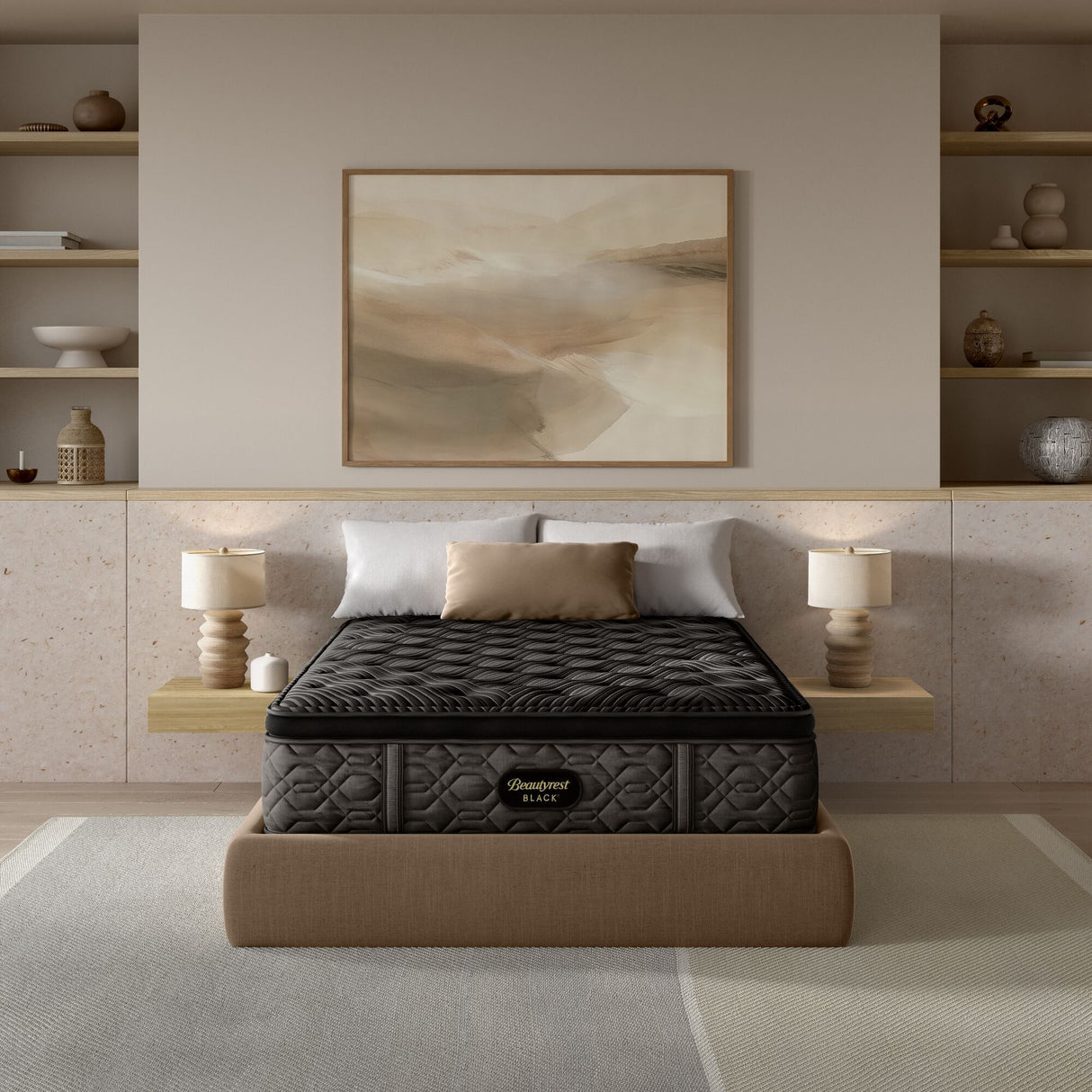 Beautyrest Black - 14.5" Series One Plush Pillow Top Mattress