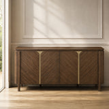 Ouida - Server - Brown / Gold