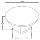 Bangor - Round Dining Table Set With Chairs