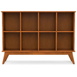 Draper - Handcrafted Low Bookcase