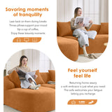 Combined Sofa With 4 Pillows