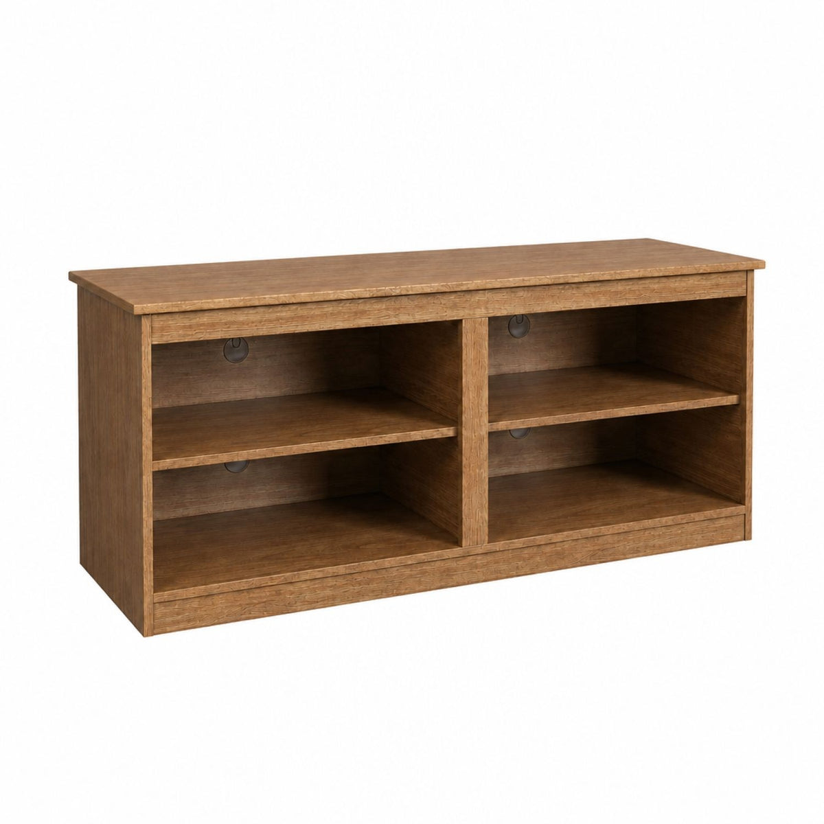 TV Stand For TVs Up To 50" With Open Shelves And Cable Management