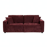 2 Seater Pull Out Sofa Bed, Modern Convertible Sleeper