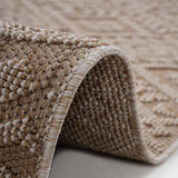Guros - 8' X 10' Traditional Indoor / Outdoor Area Rug - Natural