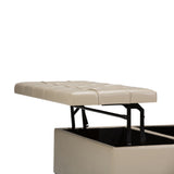 Harrison - Upholstered Coffee Table Storage Ottoman
