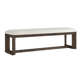 Backless Upholstered Dining Bench