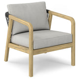 Palmetto - Outdoor Conversation Chair (Set of 2) - Silver