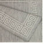 Sunshine - 5'3" X 7'3" Indoor, Outdoor, Area Rug Polypropylene - Silver