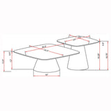 Duncan - 2 Piece Coffee Table Set