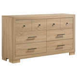 Merritt - 6 Drawer Dresser Cabinet - Light Oak