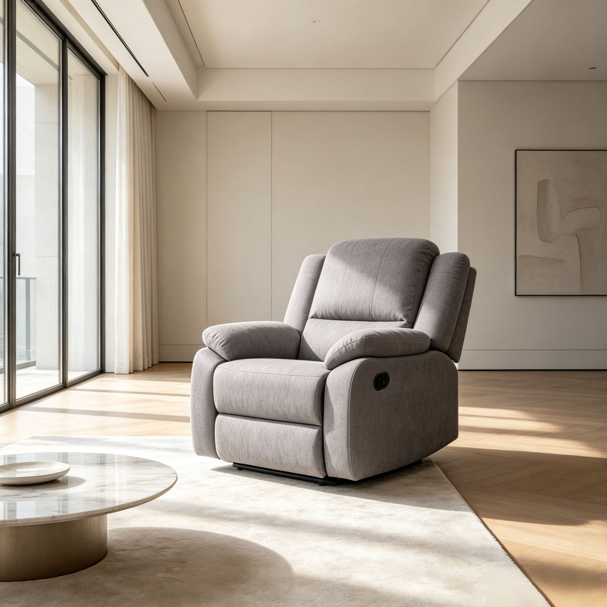 Reclining Armchair Single Recliner With 150° Recline