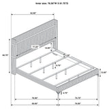 Malcolm - Bedroom Set With Wingback Design