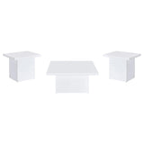 Eldridge - Coffee Table Set With Square Tops