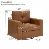 360 Degree Rotation Single Sofa Chair For Living Room