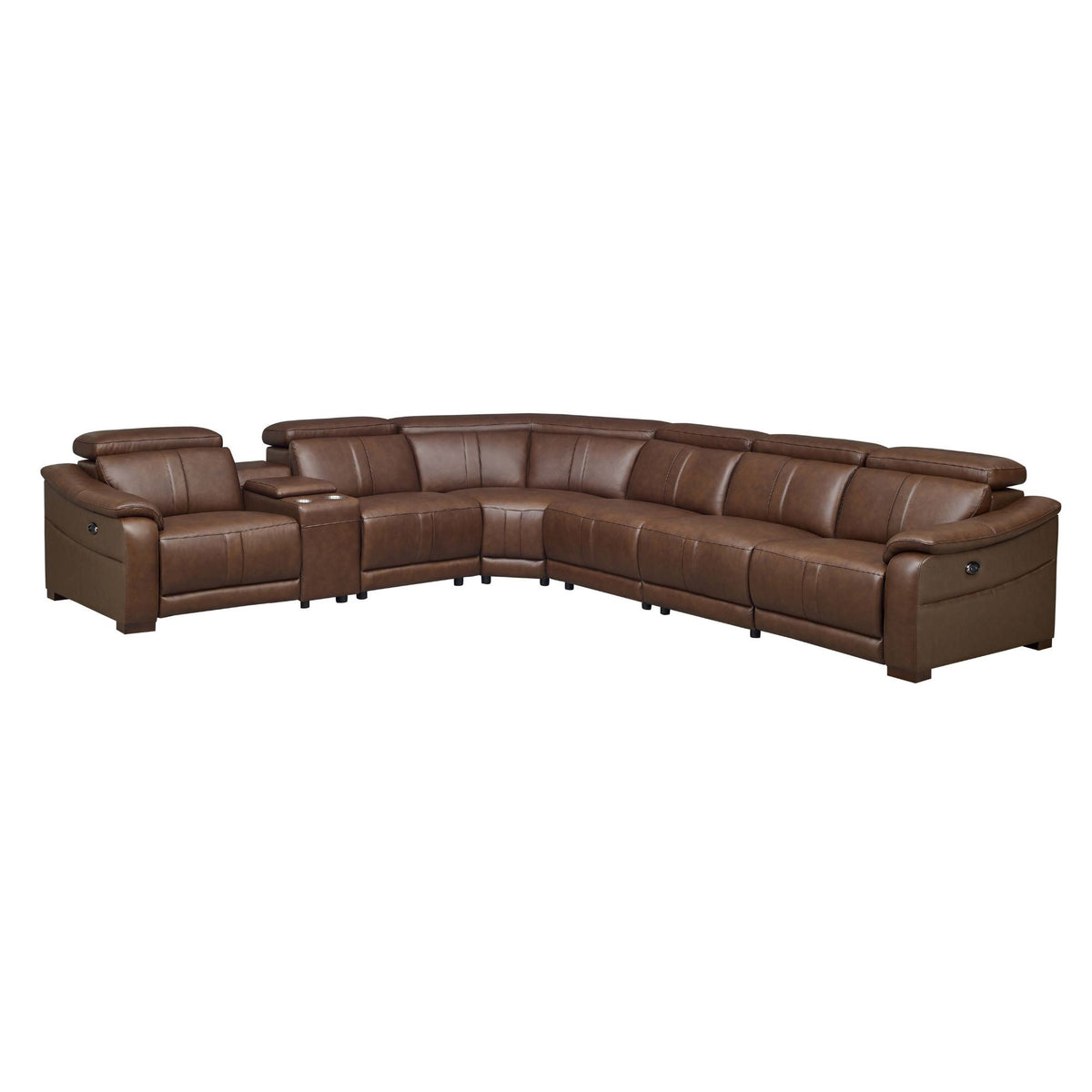 Modular Sectional & Recliner Seat And Adjustable Headrest