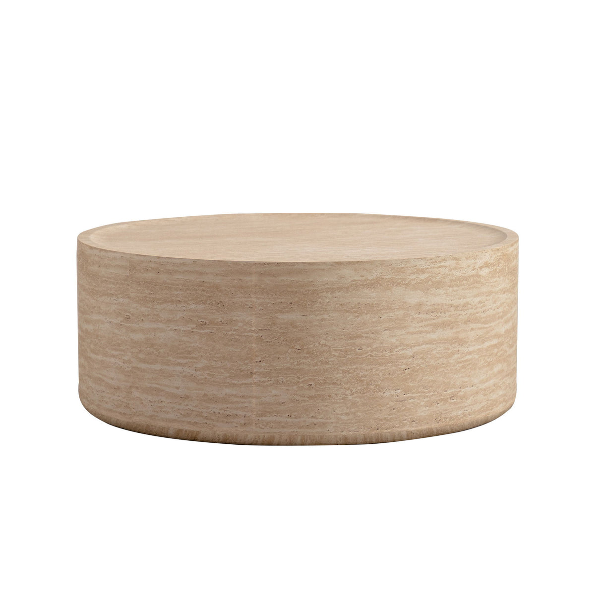 Modern Round Table With Mars Pattern For Living Room