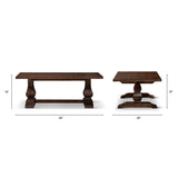 Kingsley - Coffee Table - Brown