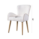 Qwin - Boucle Side Chair (Set of 2) - Beige