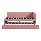 Upholstered Daybed, Sofa Bed Frame, No Box Spring Needed