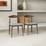 Brooklyn - Dining Chairs (Set of 2) - Gray