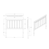 Skye - Queen Bed - White