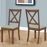 Dining Chair Side, Upholstered For Dining Room, Transitional (Set of 2)