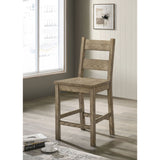Cressley - Counter Chair (Set of 2) - Light Oak
