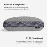 Quest Performance - Standard Medium-Soft Support Pillow For Warm Sleepers